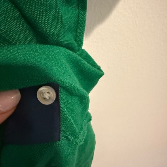 Vintage Style Ralph Lauren Polo Stirrup Rugby Horse Green, Size Medium - Picture 5 of 10